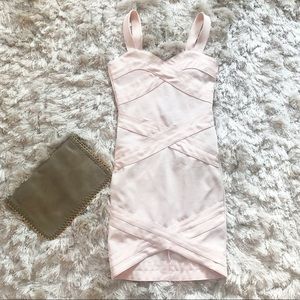 🎀 Blush Bodycon Dress